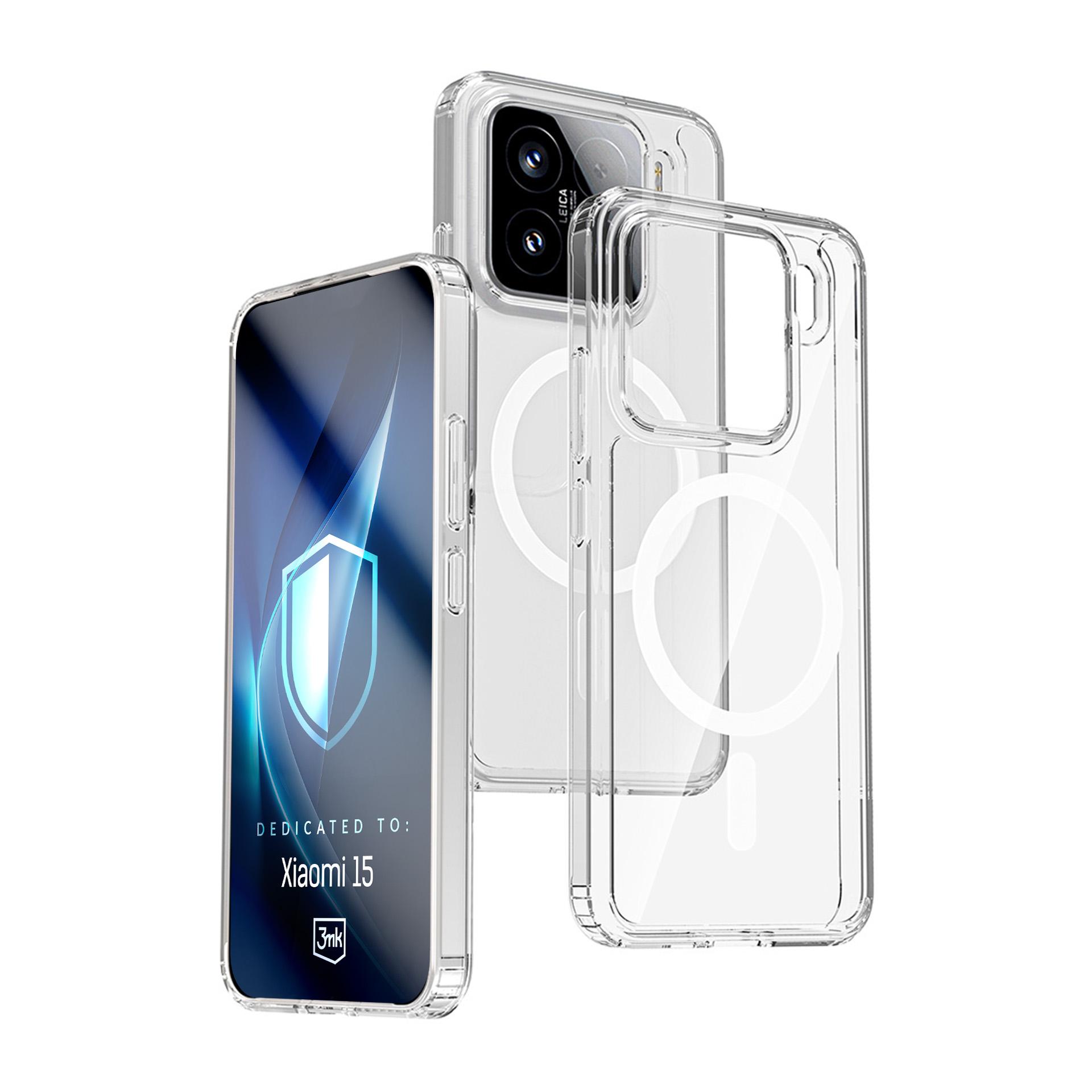 3mk Armor MagCase jaoks Xiaomi 15 - läbipaistev