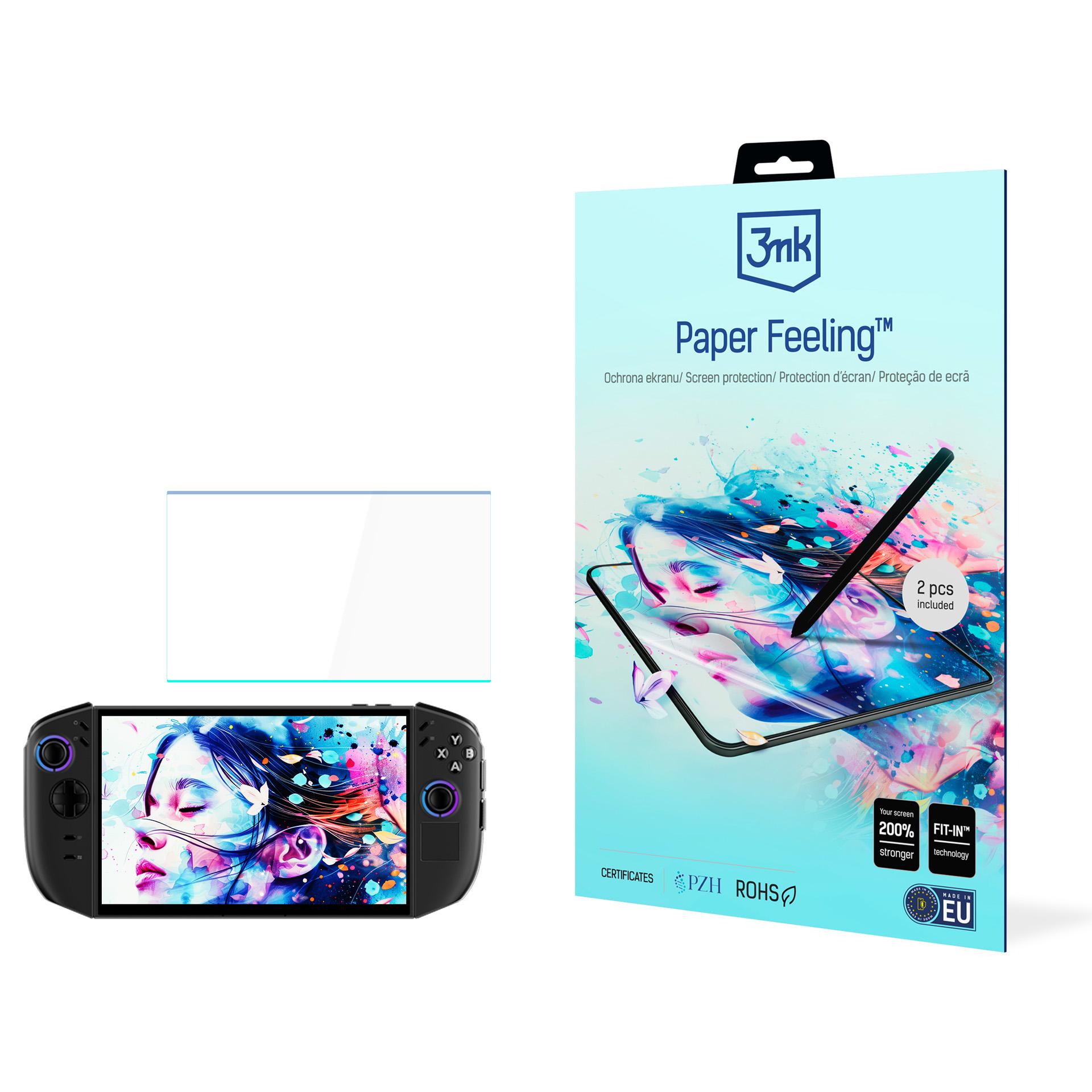 3mk Paper Feeling Protective Film jaoks Lenovo Legion Go 2