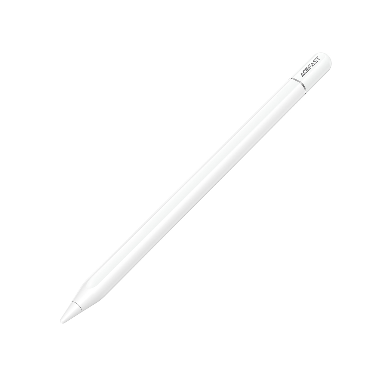Acefast V3 mahtuvusstiilet iPad juhtmevaba laadimise ja 2 vahetatava otsikuga - valge