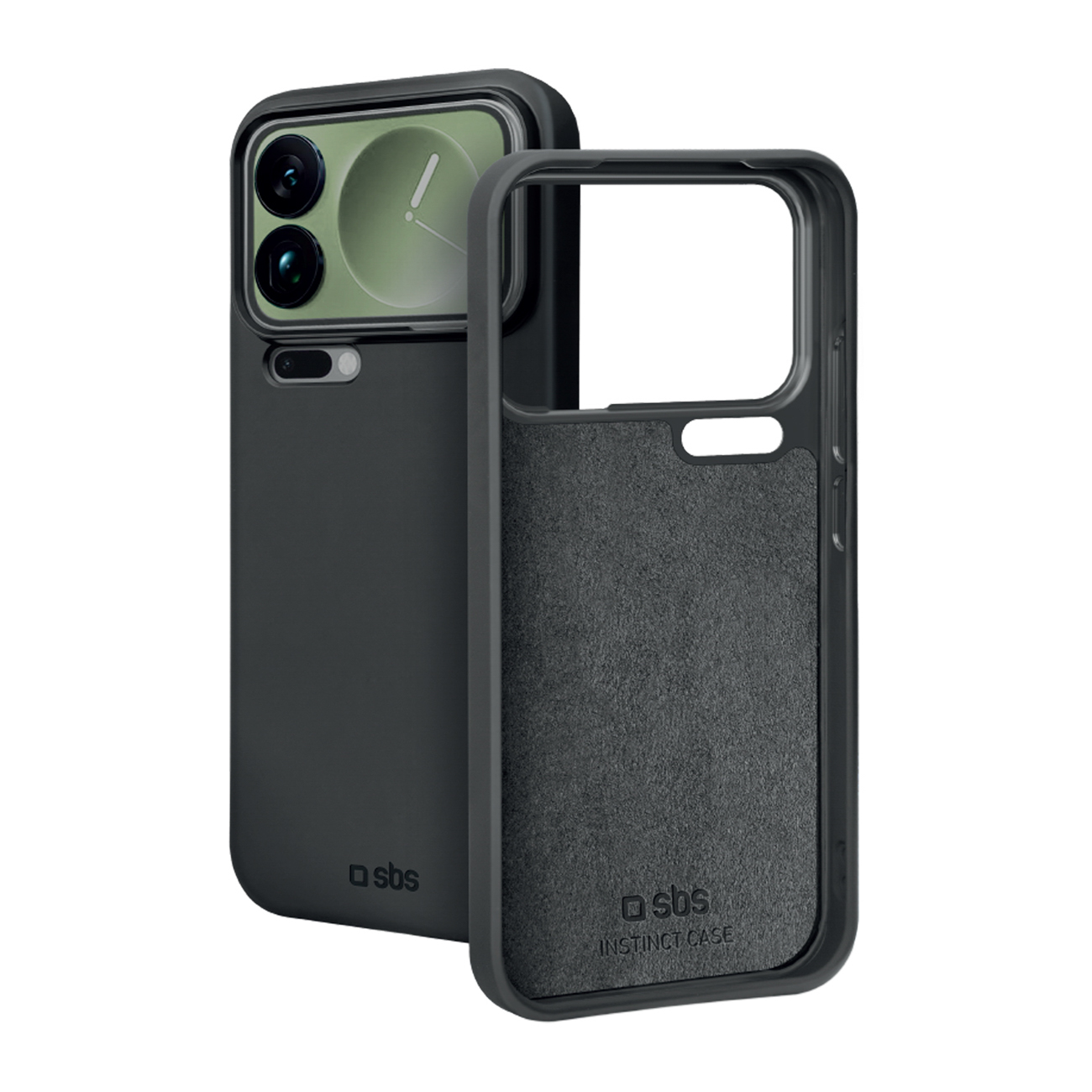SBS Instinct ümbris Xiaomi 17 Pro Max jaoks - must