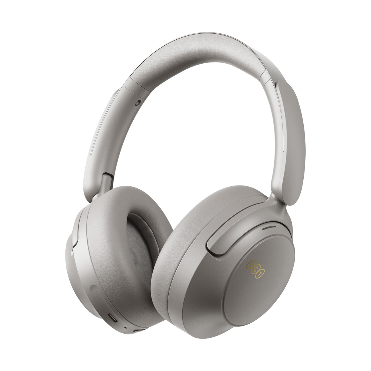 QCY H3S Беспроводные On-Ear Наушники с LDAC и ANC Шумоподавлением - Серый