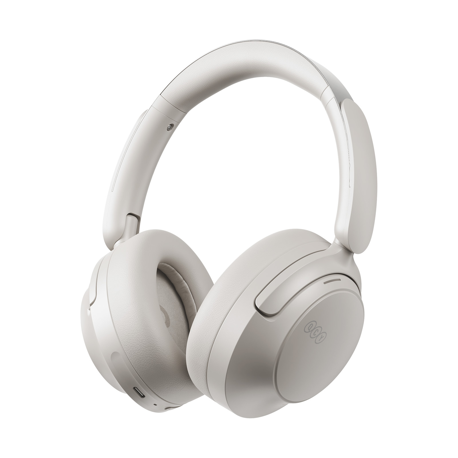 QCY H3S Беспроводные On-Ear Наушники с LDAC и ANC Шумоподавлением - Белый