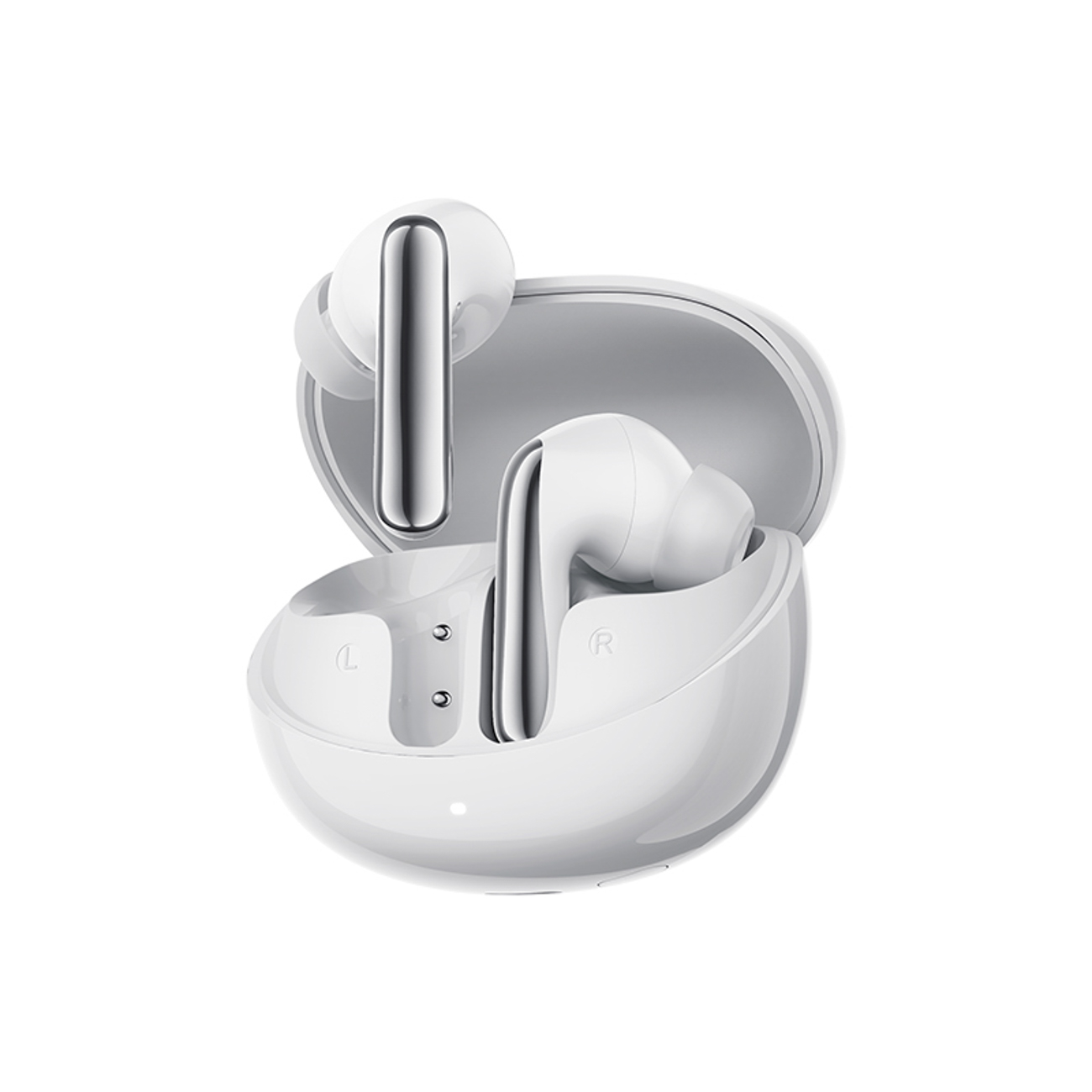QCY Melobuds N60 Беспроводные In-Ear Наушники с LDAC и ANC Шумоподавлением - Белый