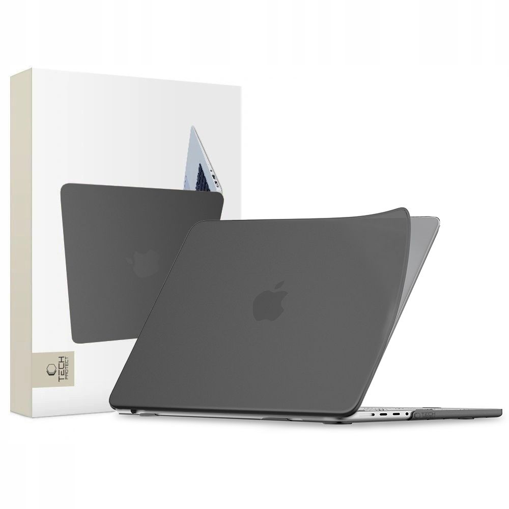 Tech-Protect Softshell umbris MacBook Pro 14 tolli 2021 / 2023 / 2024 / 2025 / 2026, matt must