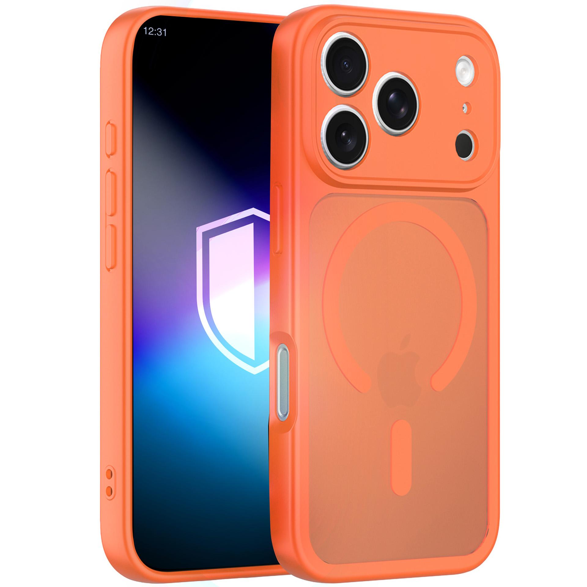 3mk Misty MagCase чехол iPhone 17 Pro - оранжевый
