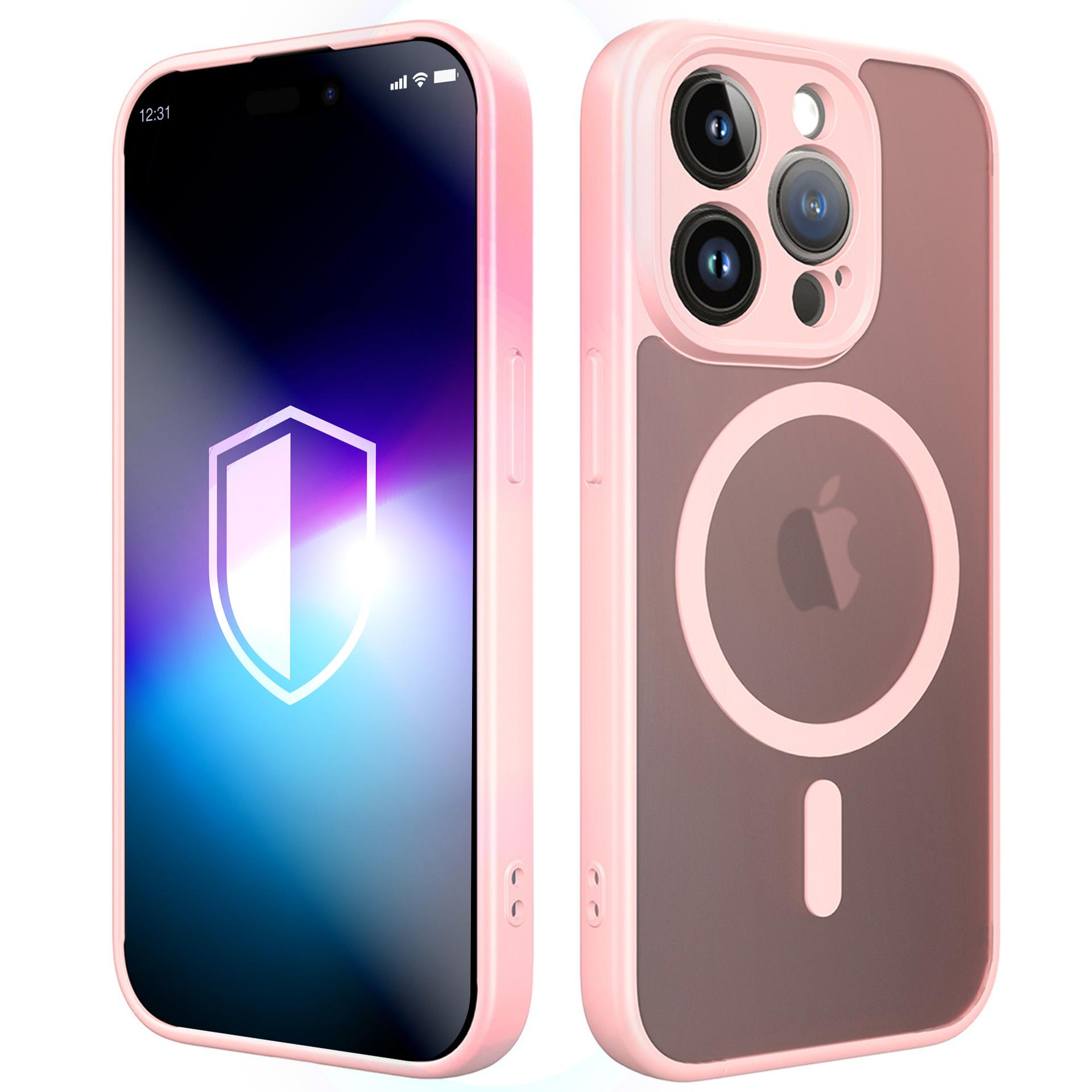 3mk Misty MagCase ümbris iPhone 15 Pro Max - roosa