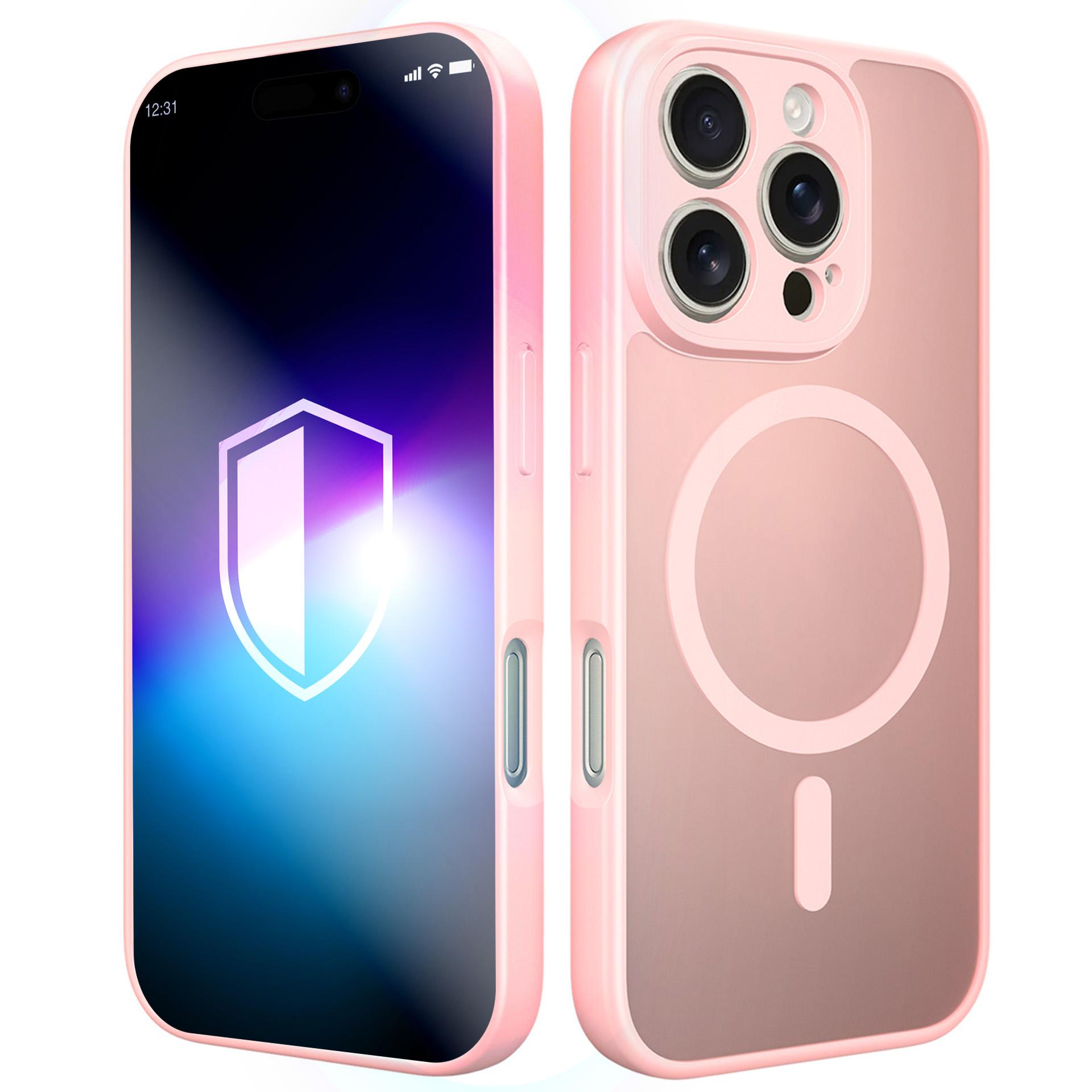 3mk Misty MagCase ümbris iPhone 16 Pro Max - roosa