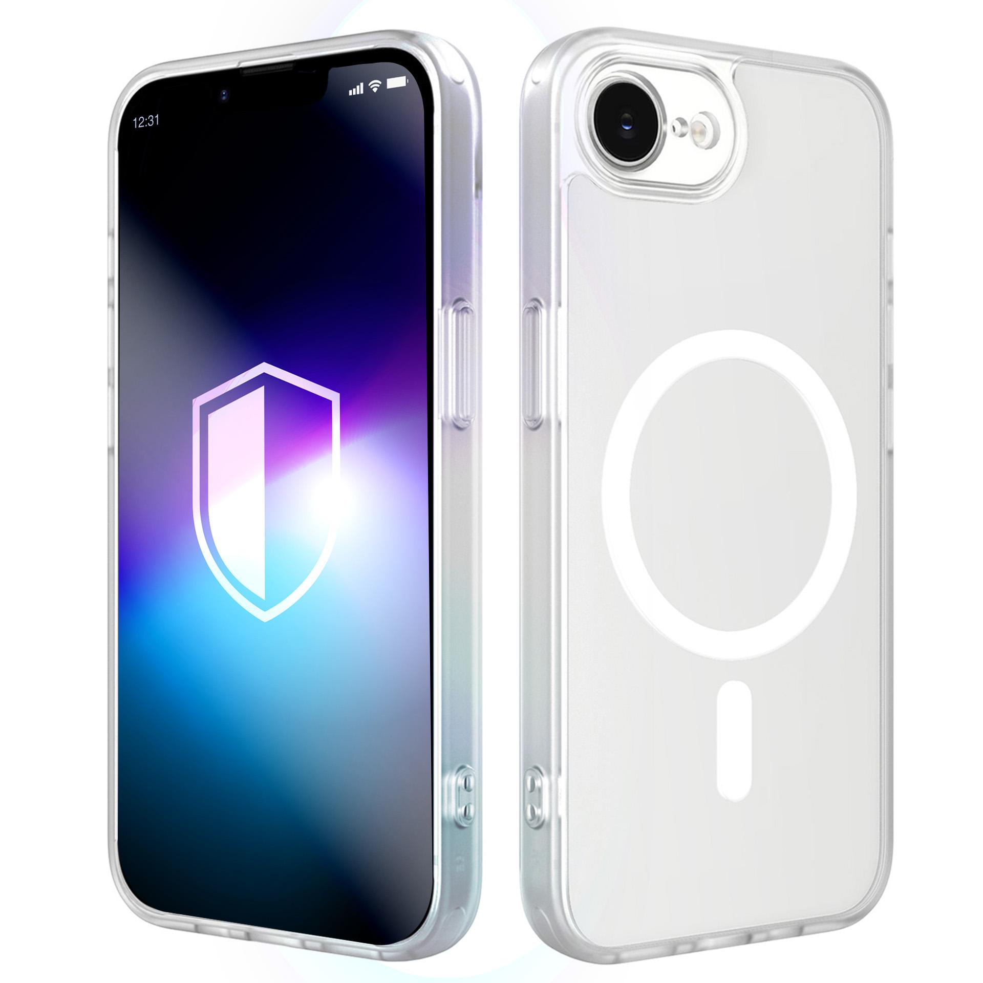 3mk Misty MagCase ümbris iPhone 16E / 17E - valge