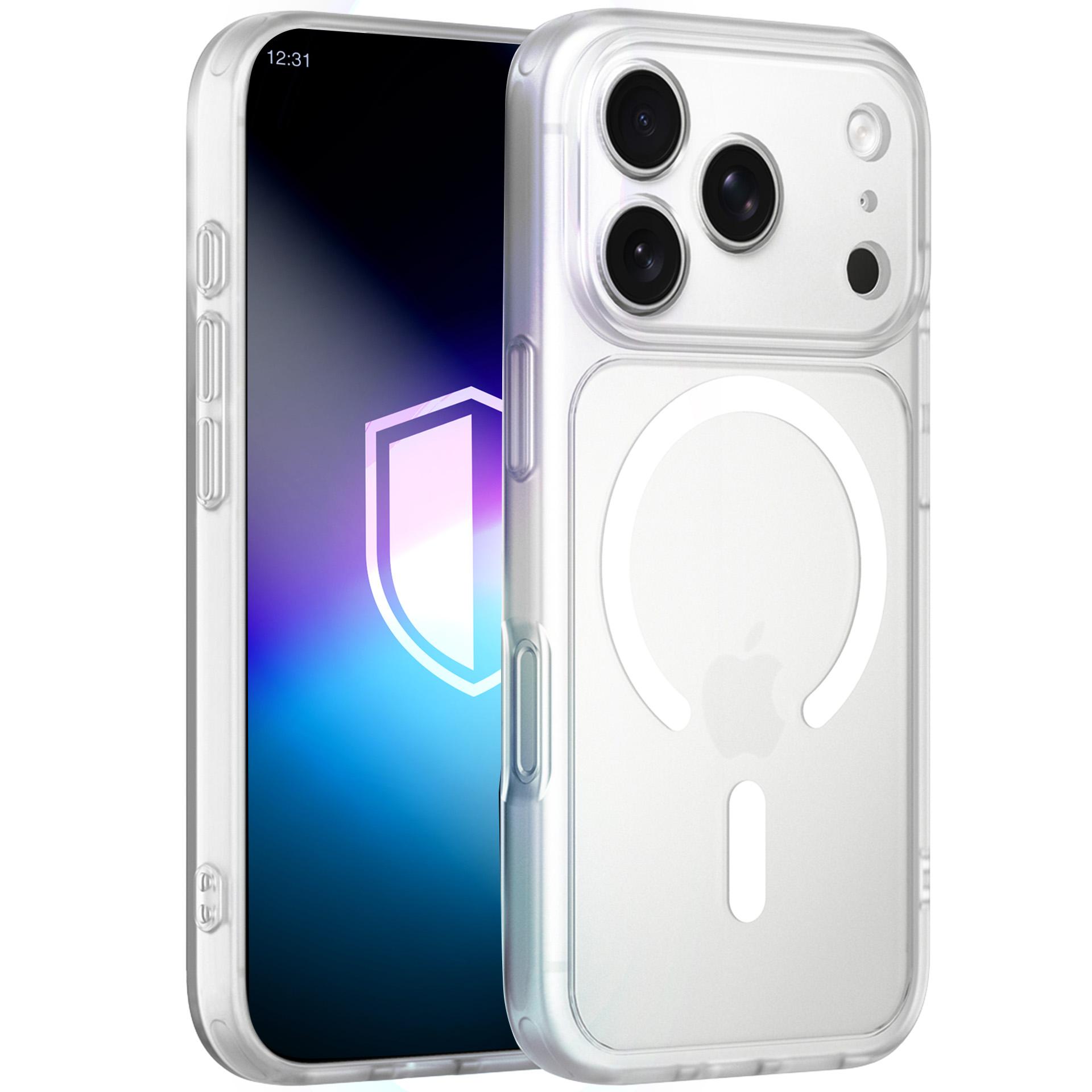 3mk Misty MagCase ümbris iPhone 17 Pro Max - valge