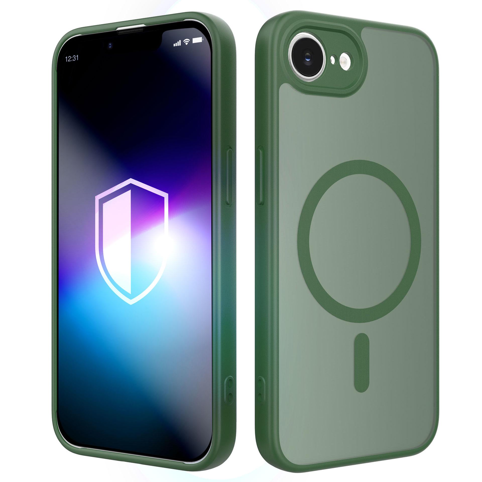 3mk Misty MagCase ümbris iPhone 16E / 17E - roheline