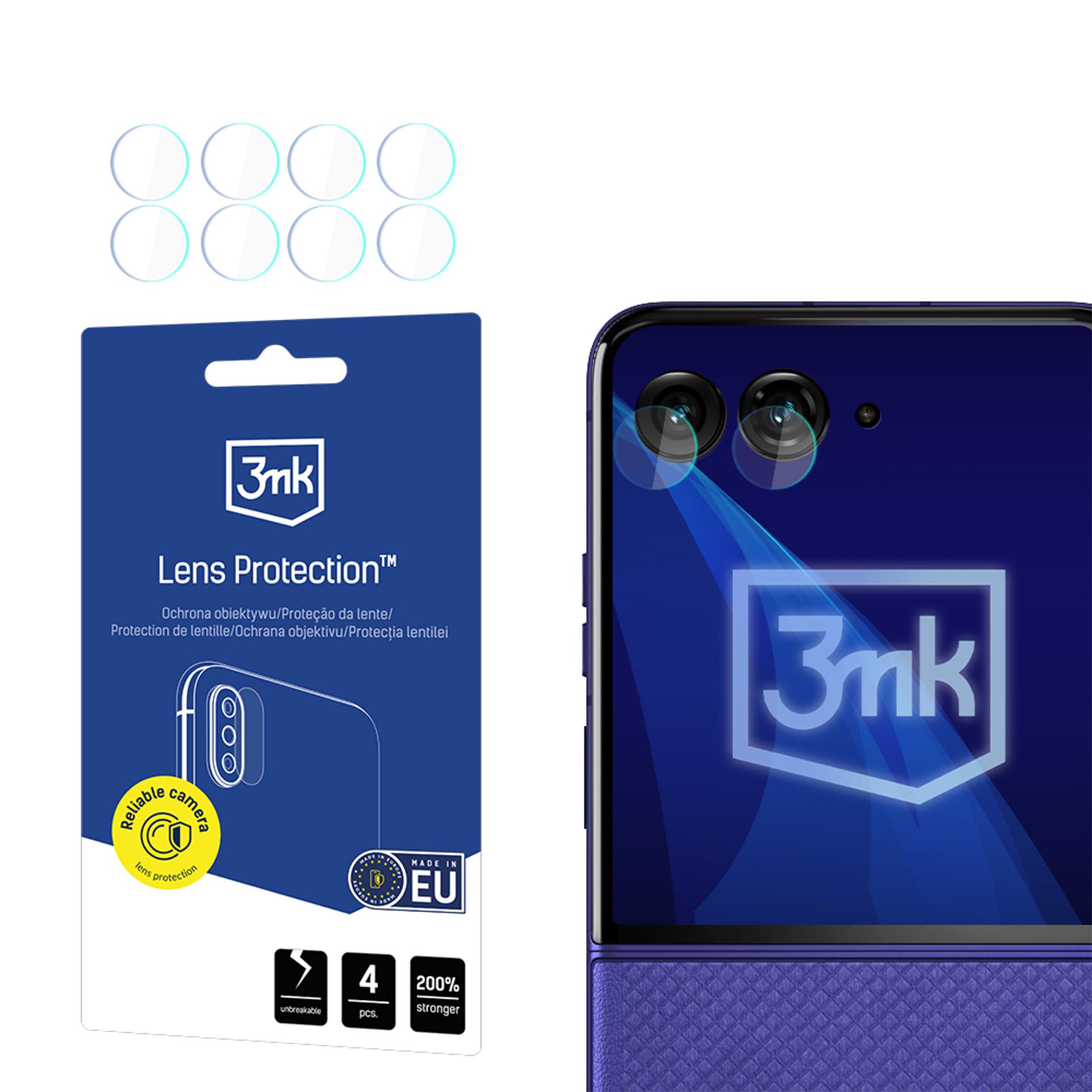 3mk Lens Protection™ hübriid kaamera objektiivi klaas Motorola Razr 70