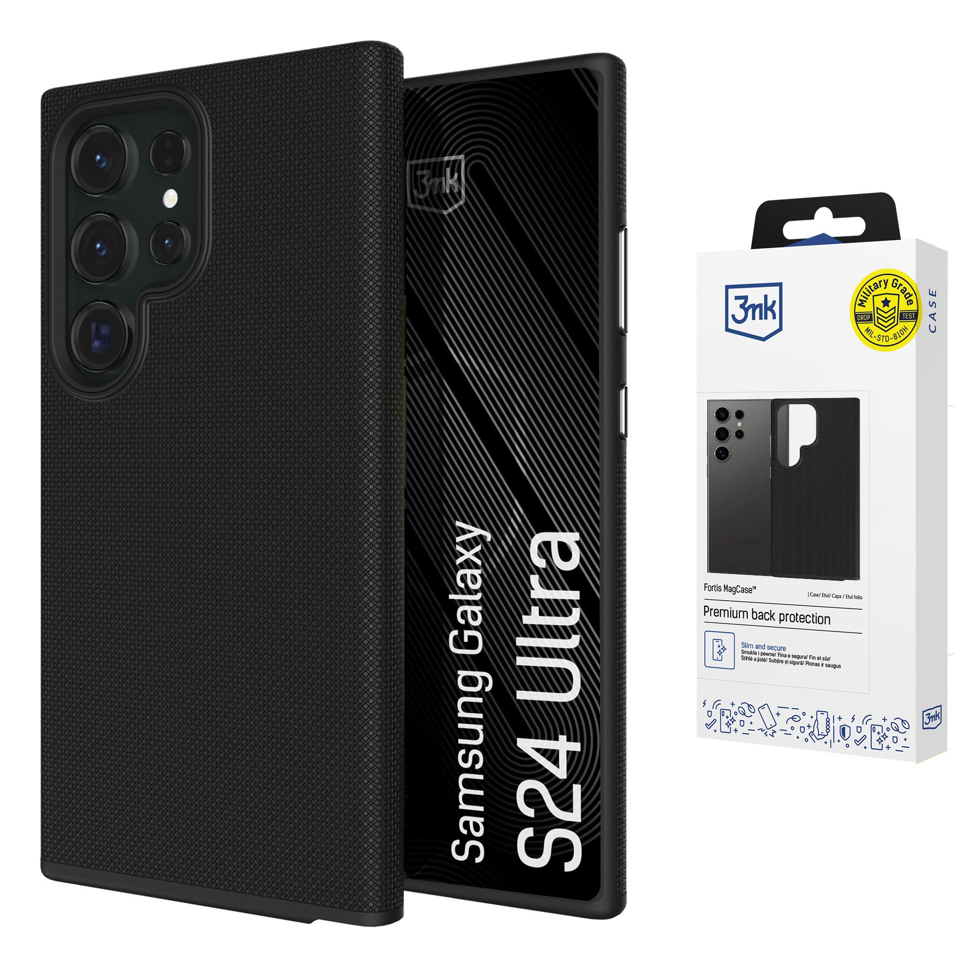 3mk Fortis MagCase чехол Samsung Galaxy S24 Ultra - черный