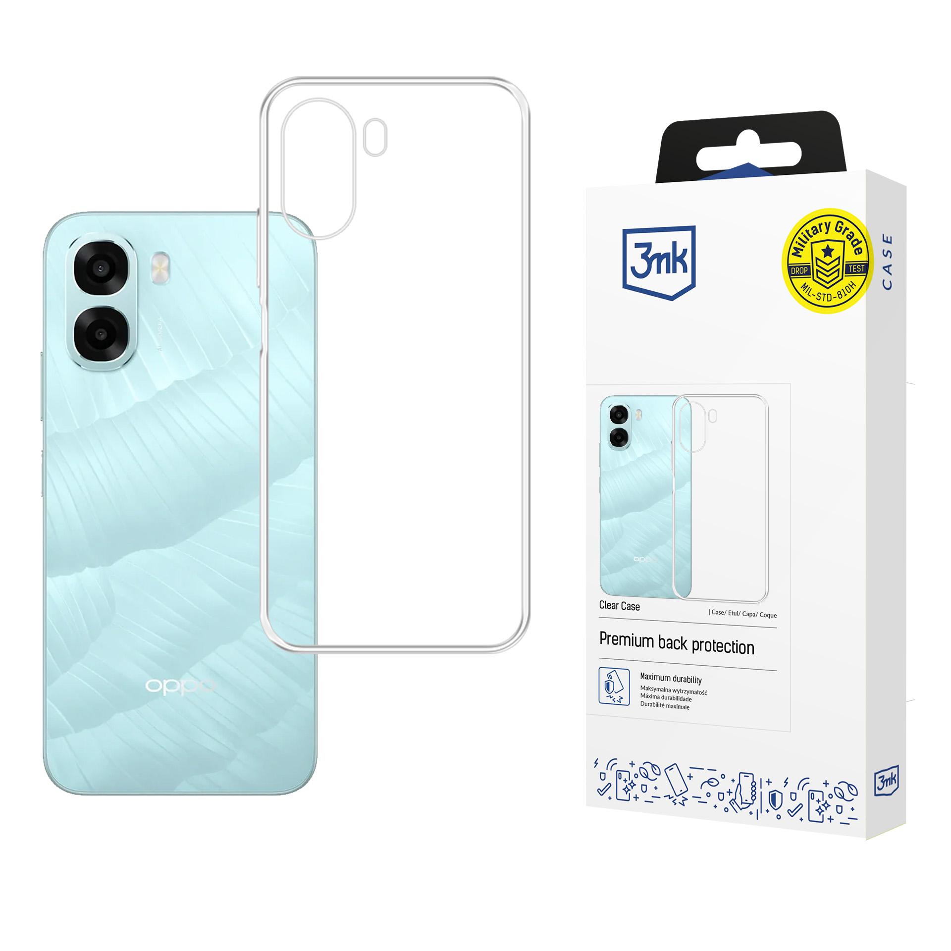 3mk Clear Case ümbris Oppo A6X 5G - läbipaistev