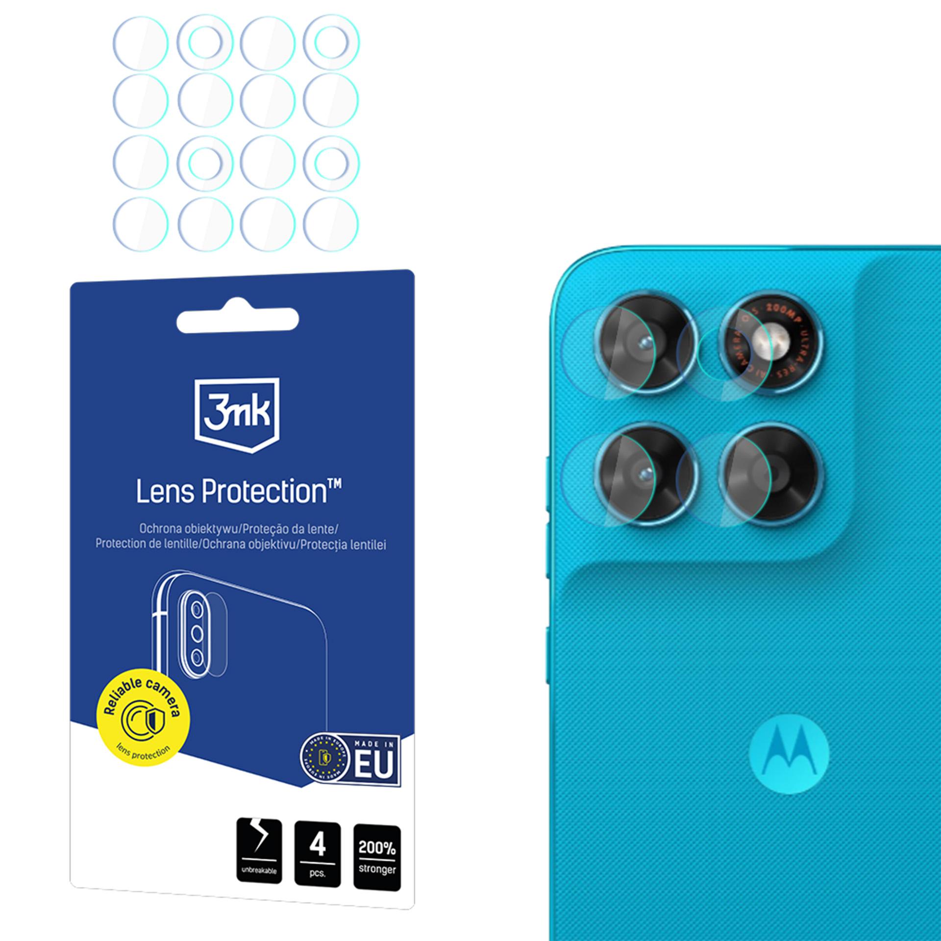 3mk Lens Protection™ гибридное стекло объектива камеры Motorola Moto G87