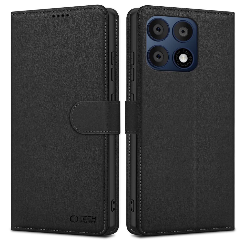 Tech-Protect Wallet ümbris Motorola Edge 70 Pro 5G - must