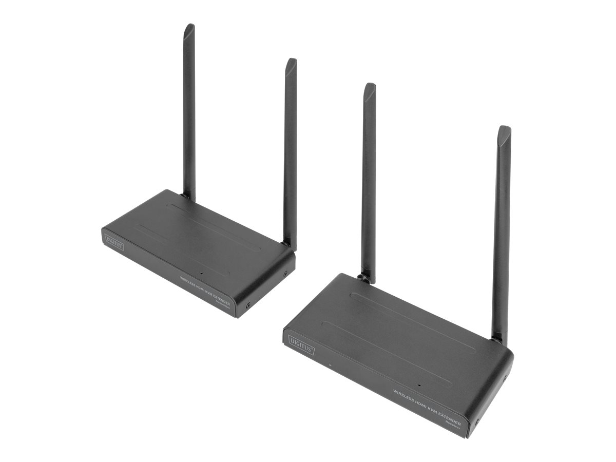 DIGITUS juhtmevaba HDMI KVM laiendaja komplekt 200m Full HD