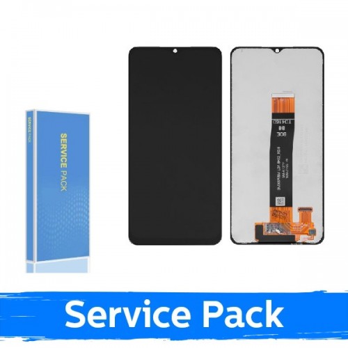 Samsung A127 ja A12s mudelitega ühilduv LCD-ekraan (Nacho v1), must (teeninduspakett / järelturu toode) (NF-versioon)