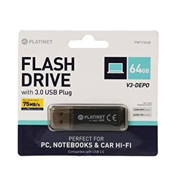 USB mälupulk Platinet 64GB USB 3.2