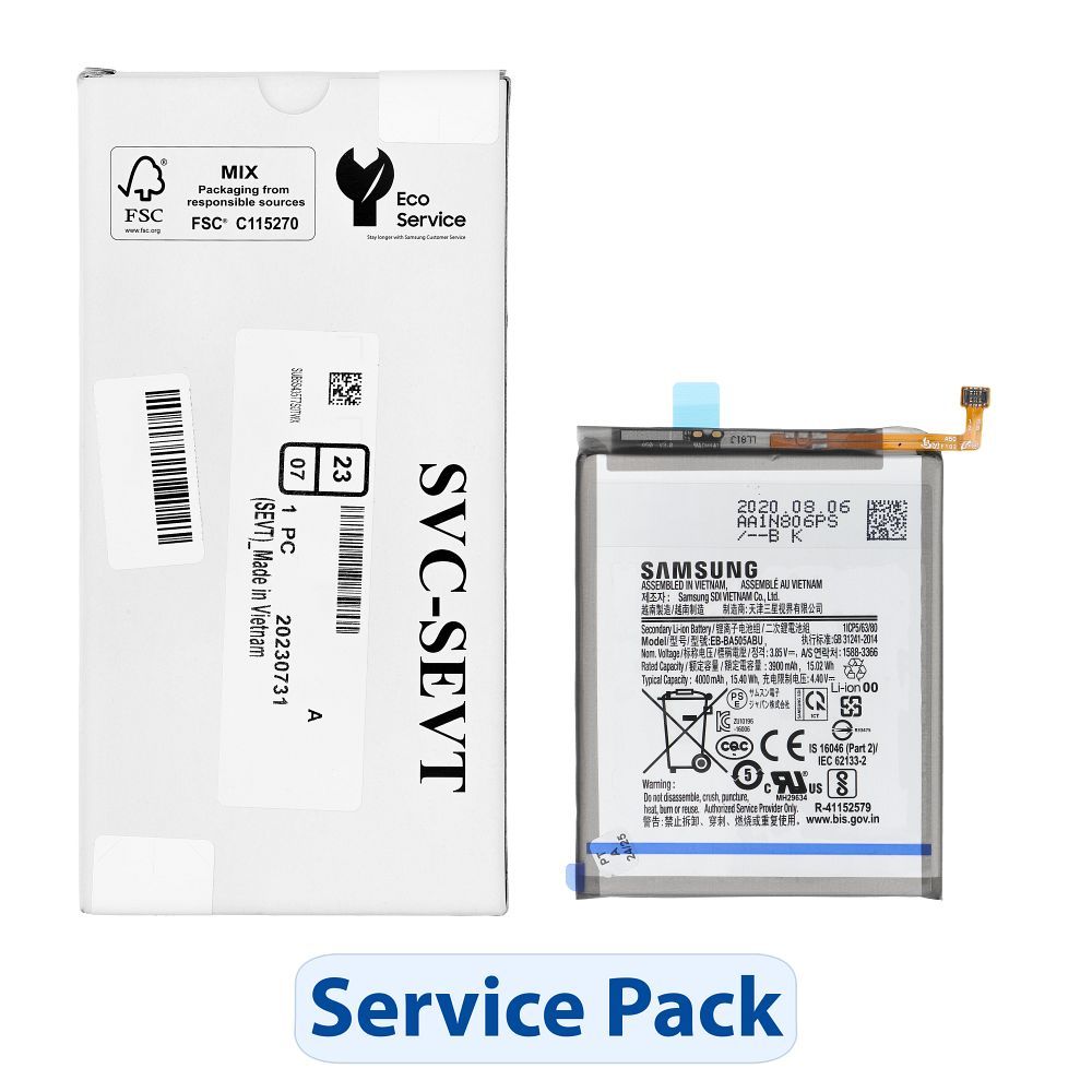 ServicePack aku EB-BA505ABE mudelitele SAMSUNG A50, A20, A30, GH82-19269A