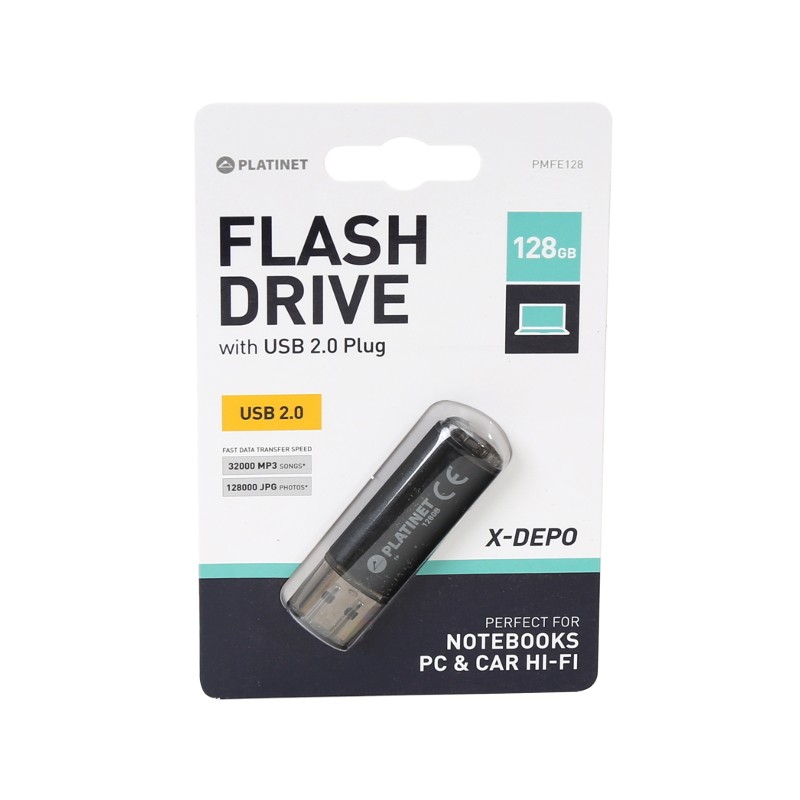 USB mälupulk Platinet 128GB USB 2.0