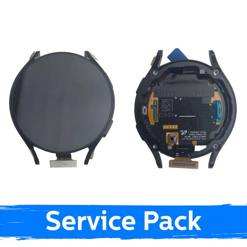 LCD ekraan ühilduv Samsung R945 Watch 6 44mm raamiga / Graphite / (Service Pack)