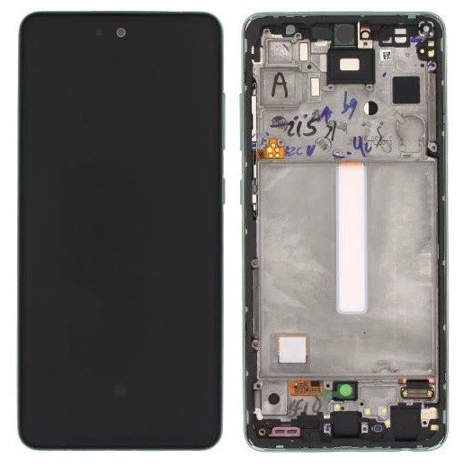 Samsung A528 A52S 2021 LCD-ekraan puutetundliku ekraani ja raamiga, suurepärases seisukorras originaal (teeninduskomplekt)