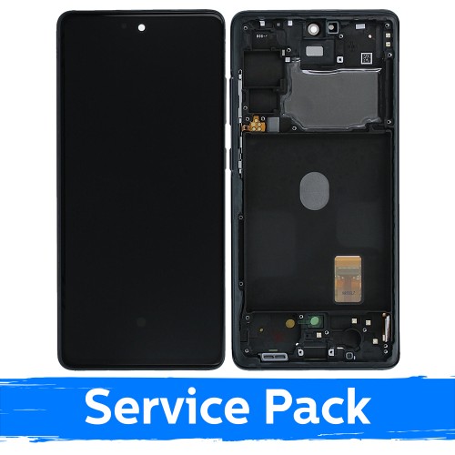 LCD ekraan ühilduv Samsung F731 Z Flip5 (SISEMINE) raamiga / Graphite / (Service Pack) +KOOS AKUGA
