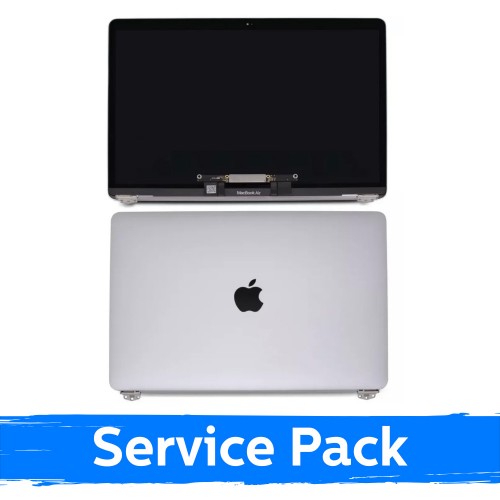 LCD ekraan ühilduv (täiskorpus) MacBook Air M1 13 (A2337) 2020 / Hõbedane / (Service Pack)