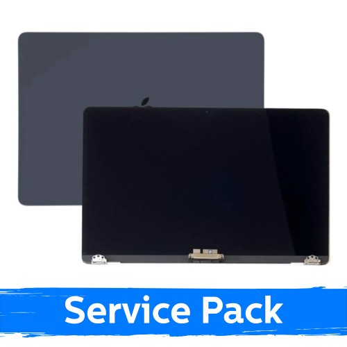 LCD ekraan korpusega, ühildub MacBook Air M4 13 (A3240) 2025 / Must / (Service Pack)