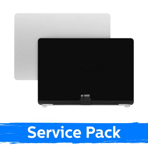 LCD ekraan korpusega, ühildub MacBook Air M4 13 (A3240) 2025 / Hõbedane / (Service Pack)