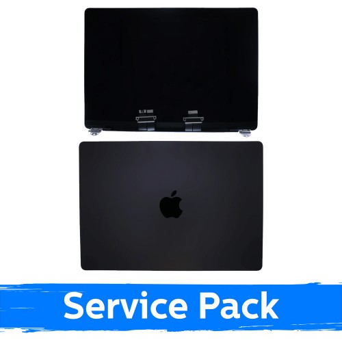 LCD ekraan korpusega, ühildub MacBook Pro M4 Pro 14 (A3401) 2025 / Space Black / (Service Pack)