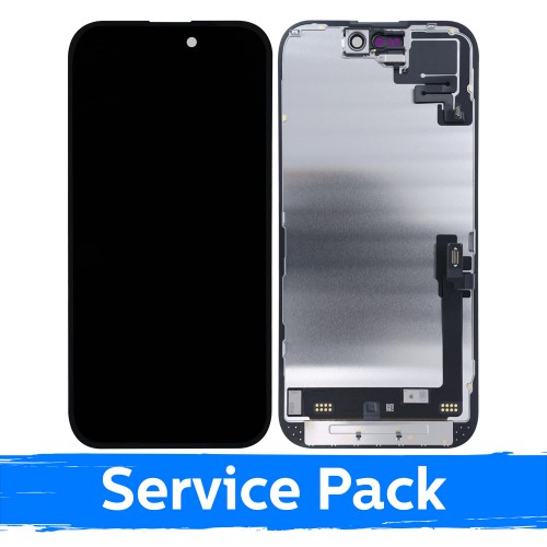 LCD ekraan, ühildub Apple iPhone 16 (Service Pack)
