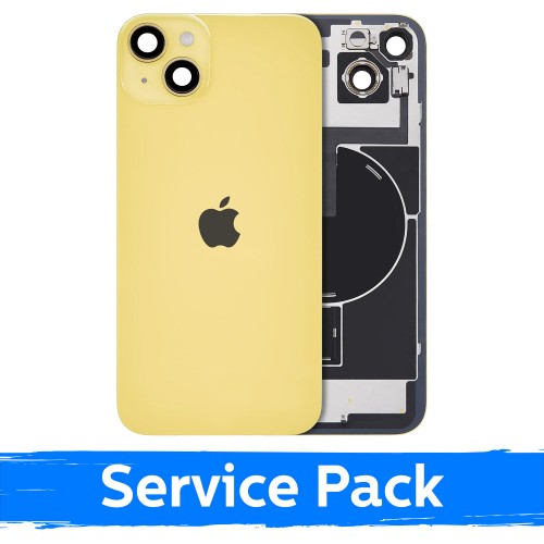 Tagakaas, ühildub Apple iPhone 14 Plus / Kollane / (Service Pack)