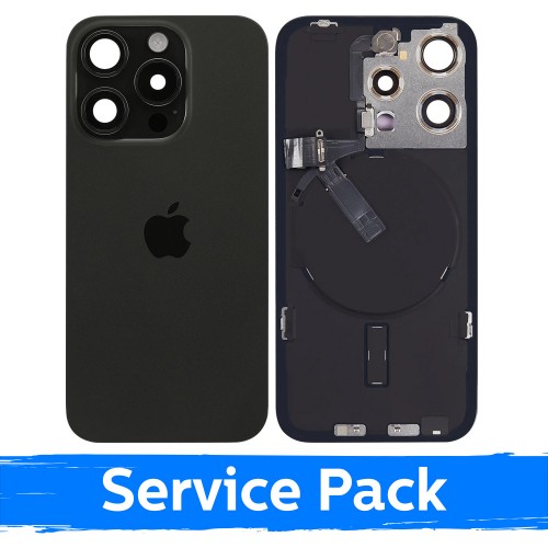 Tagakaas ühilduv Apple iPhone 15 Pro / Black Titanium / (Service Pack)