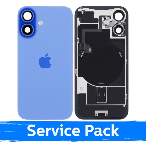Back Cover Compatible With Apple iPhone 16 / Ultramarine / (Service Pack)