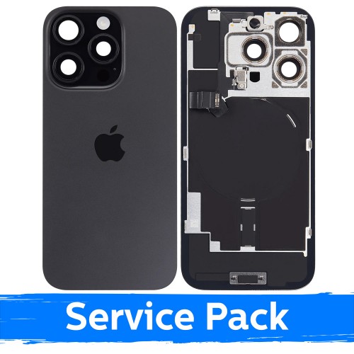 Tagakaas ühilduv Apple iPhone 16 Pro / Black Titanium / (Service Pack)