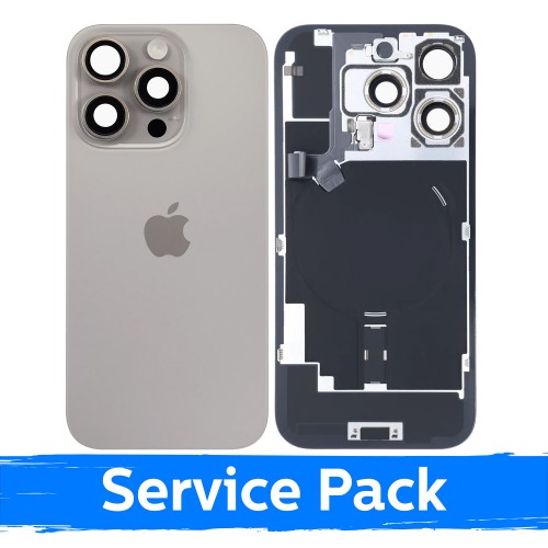 Tagakaas ühilduv Apple iPhone 16 Pro / Natural Titanium / (Service Pack)
