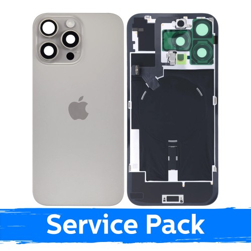 Tagakaas ühilduv Apple iPhone 16 Pro Max / Natural Titanium / (Service Pack)