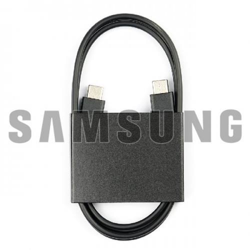 USB Cable Samsung EP-DN980BBE Black 100cm "Type-C/Type-C" 25W / 100% Genuine /