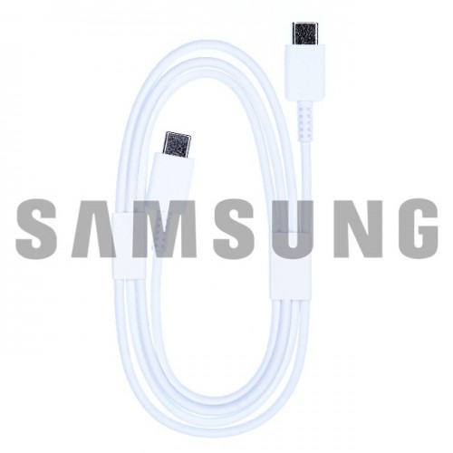 USB Cable Samsung EP-DN980BWE White 100cm "Type-C/Type-C" 25W / 100% Genuine /
