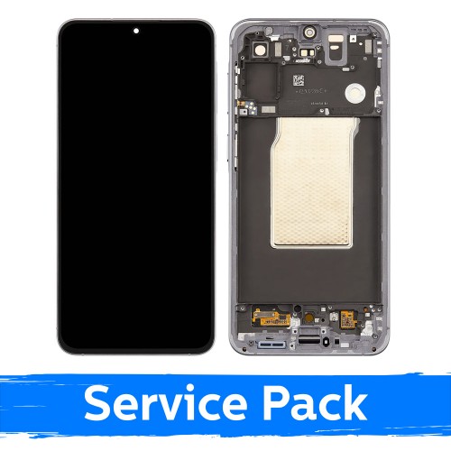 Samsung A576 A57 5G-ga ühilduv LCD-ekraan raamiga / hall / (teenusepakett)