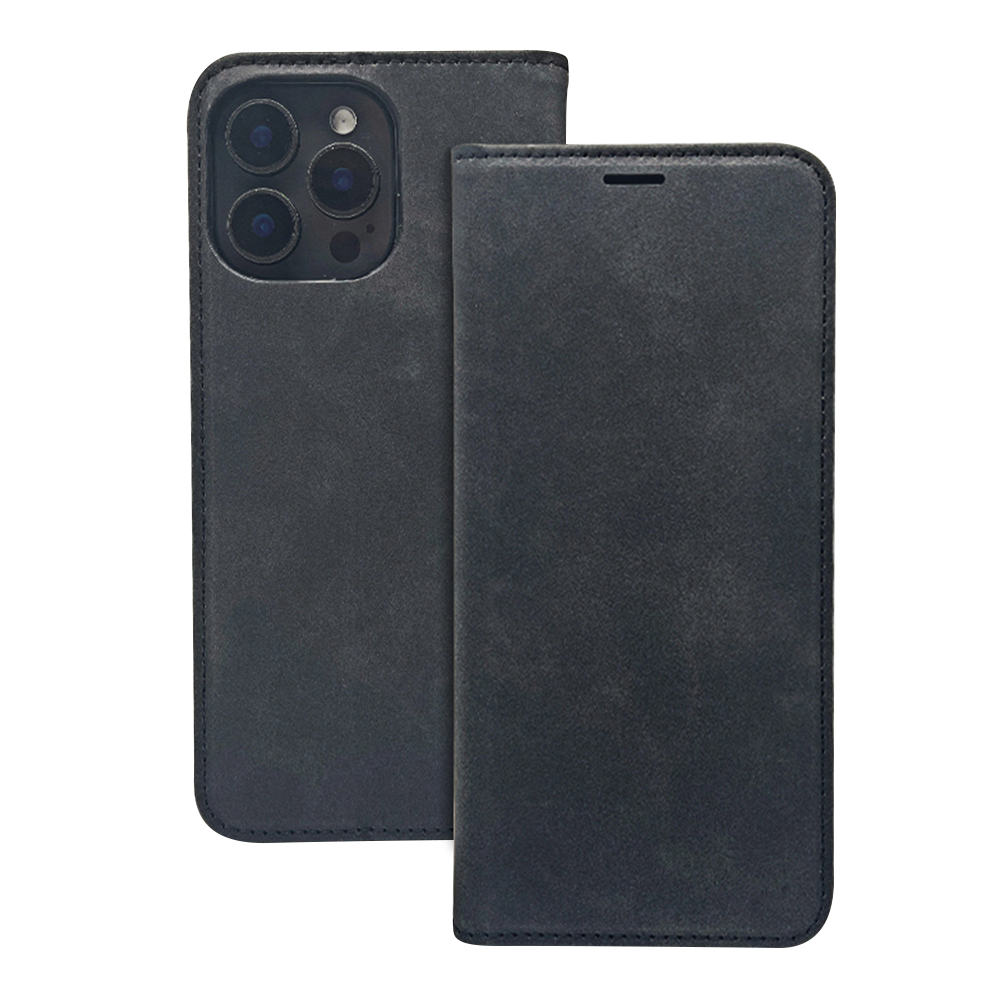 Smart Suede чехол для Samsung Galaxy A15 4G / A15 5G черный