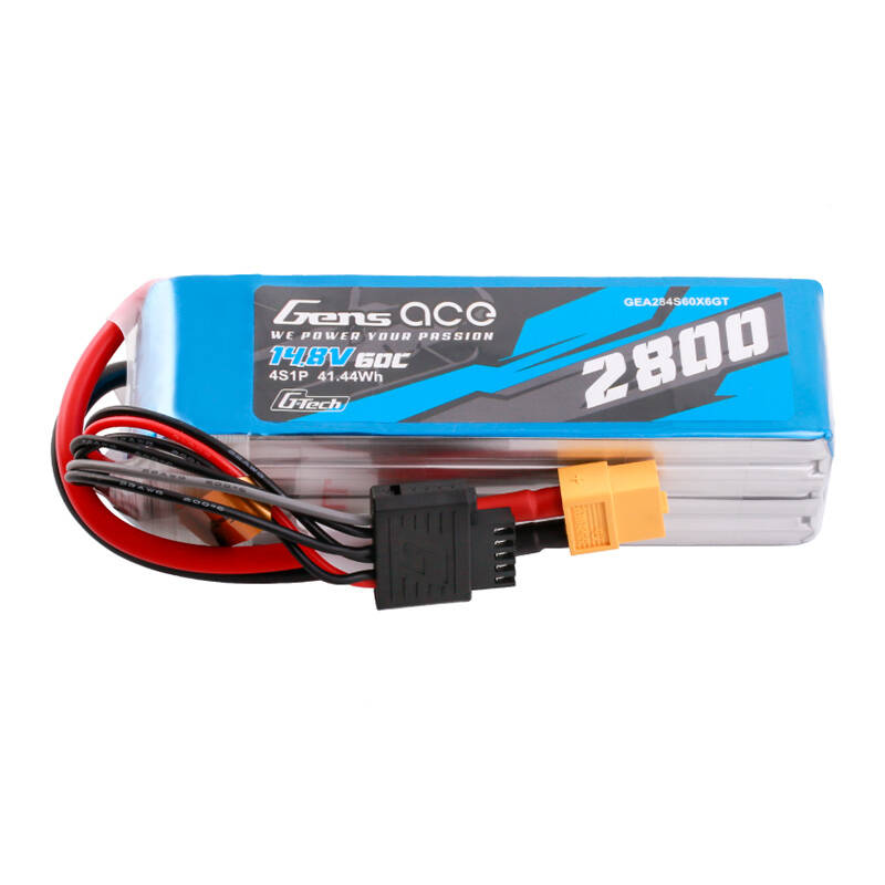 Gens Ace G-Tech Soaring 2800 mAh 14,8 V 60C 4S1P LiPo XT60