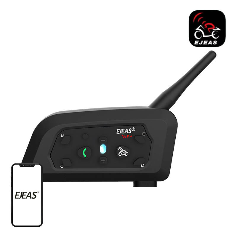 EJEAS V6PRO+ mootorratta intercom