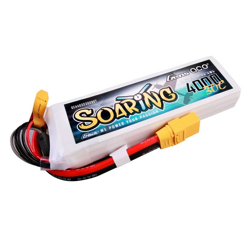 Gens Ace G-Tech Soaring 4000 mAh 11,1 V 30C 3S1P LiPo-aku