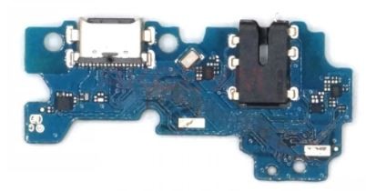 Шлейф Samsung A325 A32 4G 2021 с разъемом зарядки, микрофоном и разъемом наушников оригинальный (used Grade A)
