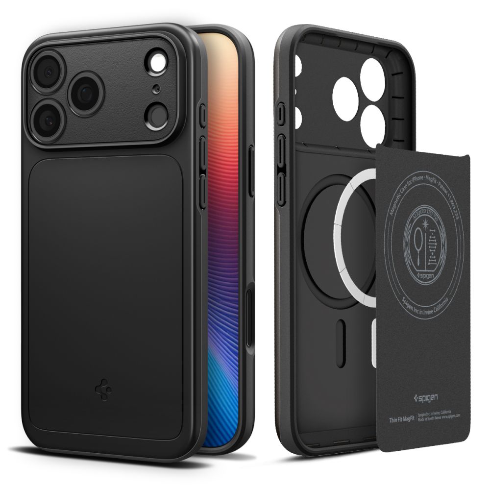SPIGEN ümbris THIN FIT MAG compatible with MagSafe jaoks IPHONE 17 Pro must