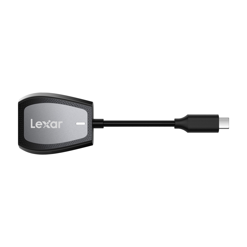 Lexari kahe pesaga SD/microSD-mälukaardilugeja, USB-C