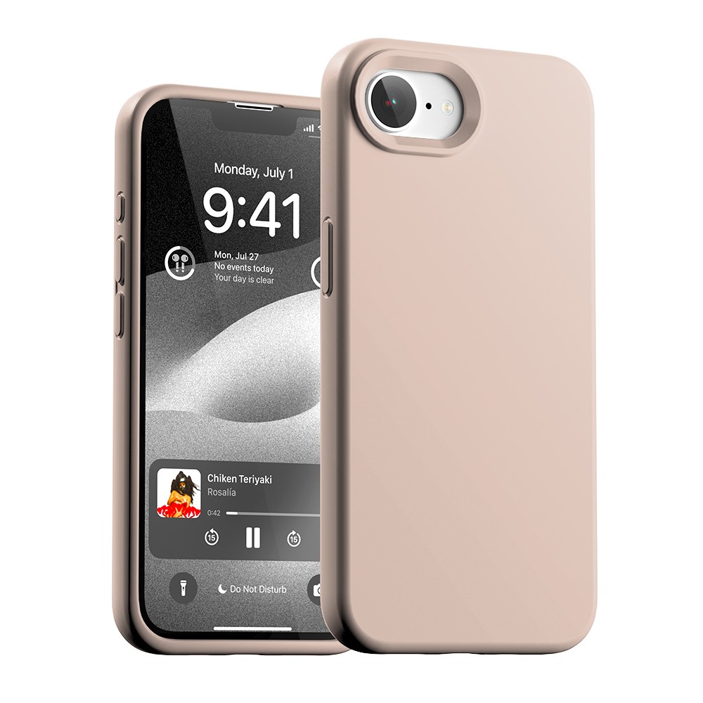 Mercury Pure Magsafe silikoonümbris Apple iPhone 16e/17e roosa liivakarva