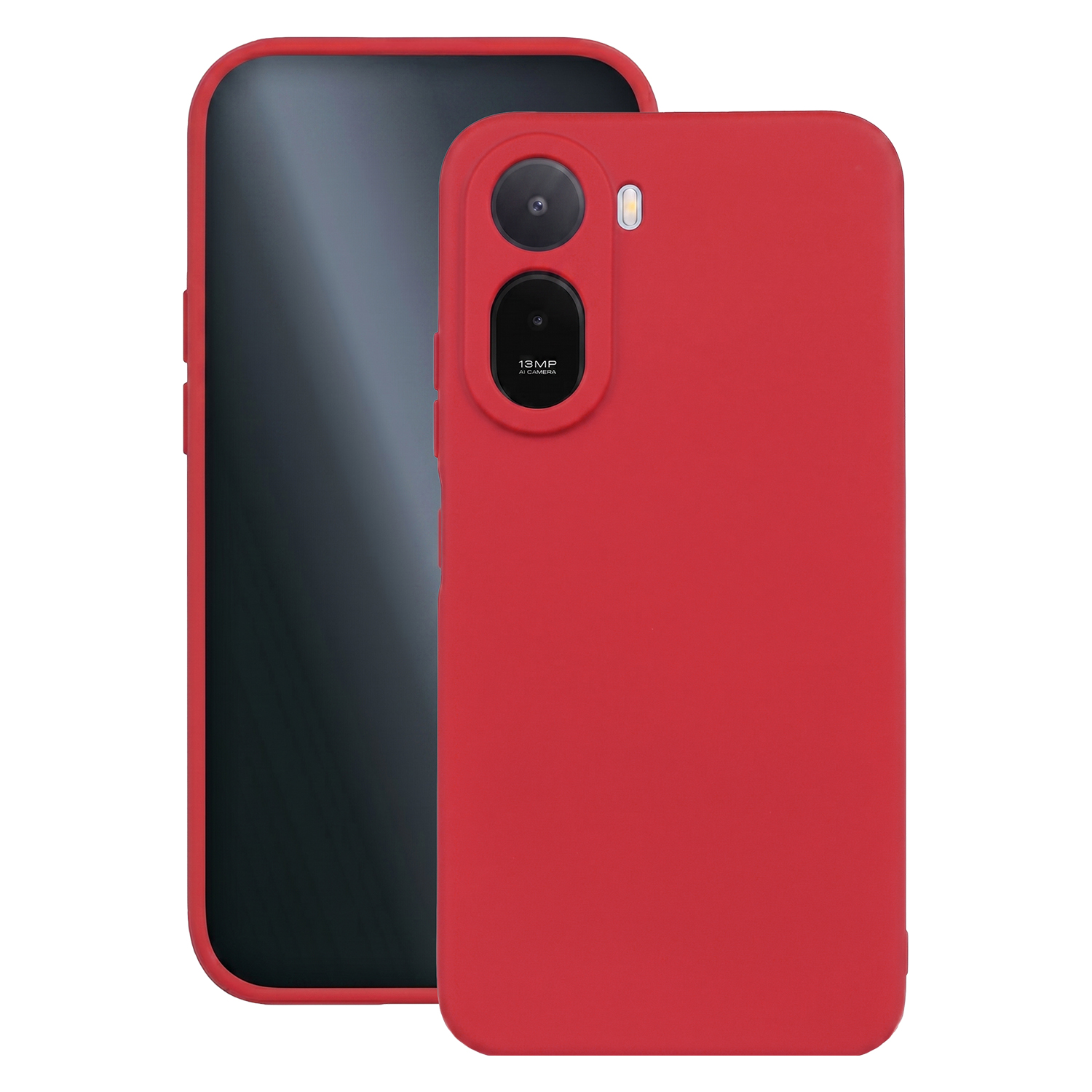Silikoonist ümbris Xiaomi Redmi A7 Pro punane